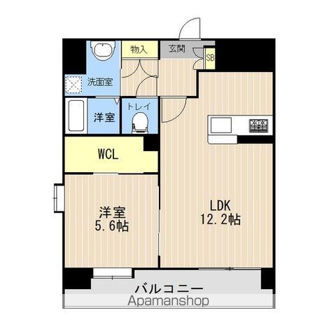 QUEENRICH新屋敷の間取り写真