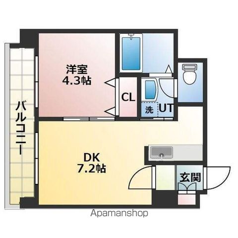 フランセジュール北20条の間取り写真