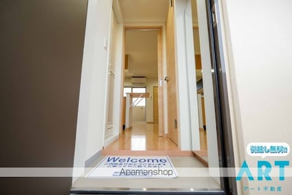 ネスト山越[1R/21.36m2]の玄関