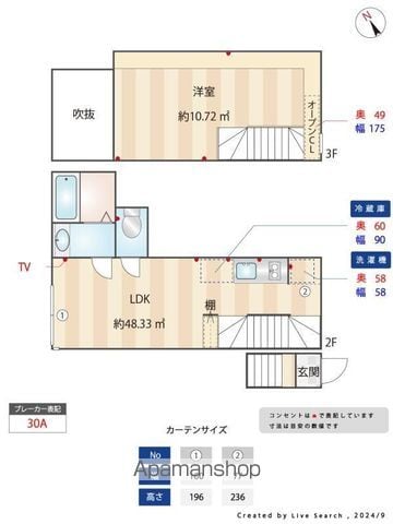 西大井テラスの間取り