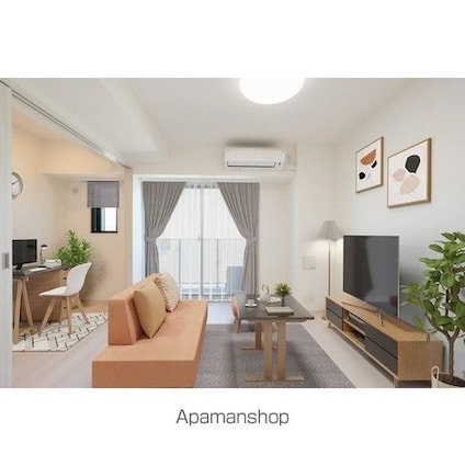 コンフォリア・リヴ豊洲キャナル[2LDK/39.8m2]のリビング・居間