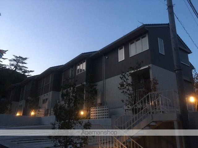 六麓荘ヒルズF棟の外観写真