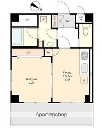 東京都板橋区大和町[1DK/33m2]のその他内装