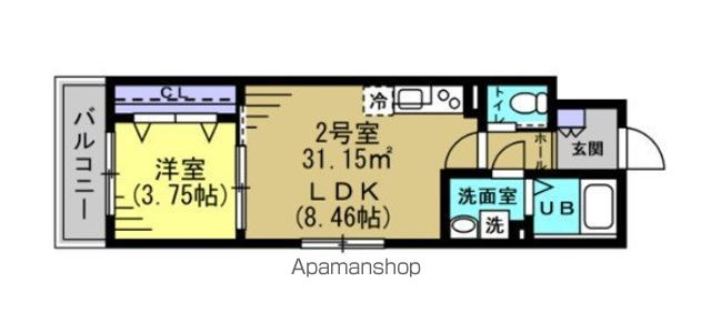 【ＴＳＲ新松戸の間取り】