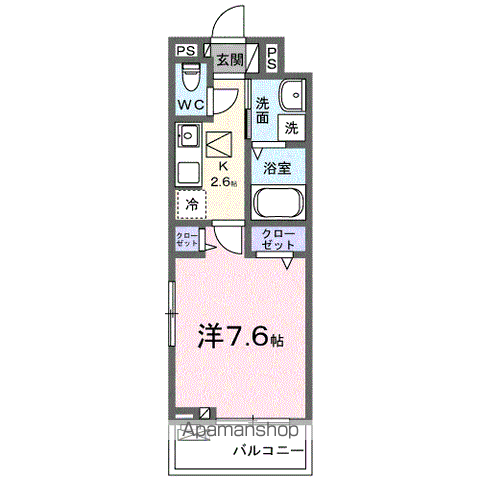 シエロアス―ル　姪浜の間取り