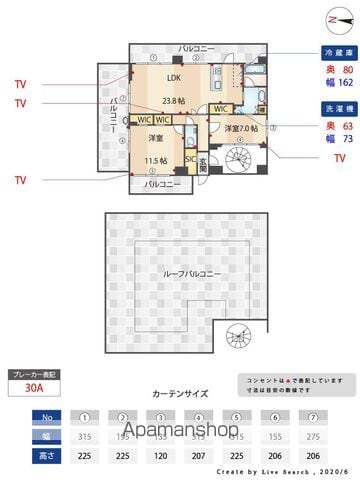 ヴィラージュ大濠の間取り写真