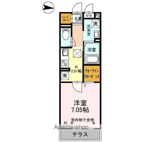 アルカンシェルの間取り写真
