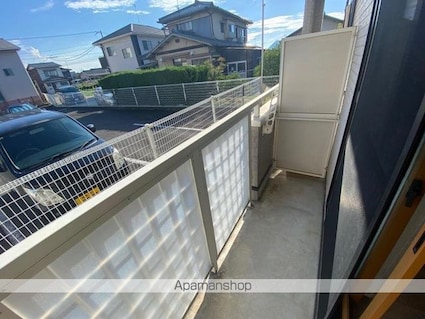 ダイヤモンドハイツＡ・Ｂ棟[1DK/22.38m2]のバルコニー