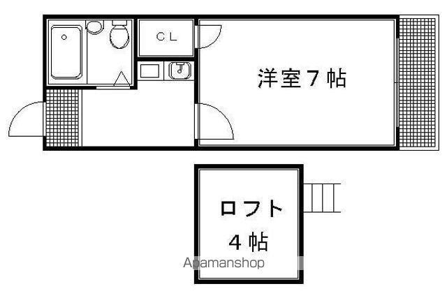 メゾネット北川の間取り写真