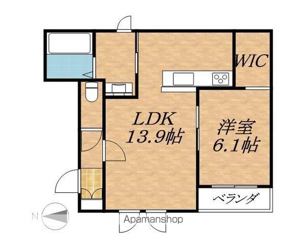 EAST GARDENVIIの間取り写真