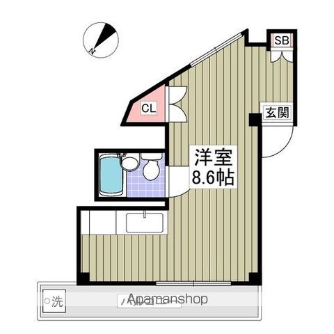 サンハイム 中野の間取り写真