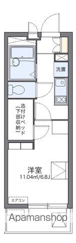 レオパレススカイアークの間取り写真