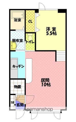 プレジデントFの間取り写真