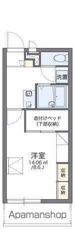 レオパレス牛島本町の間取り写真