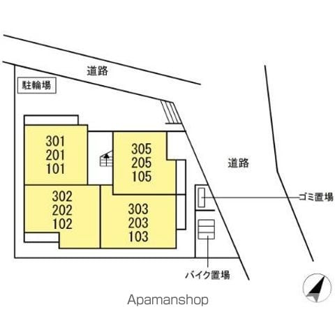 Ｄ　ＰＡＩＮＡ上小田中 101 ｜ 神奈川県川崎市中原区上小田中２丁目7-23（賃貸アパート1LDK・1階・41.15㎡） その18