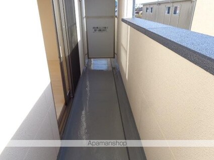 カーサ・グランディール[1LDK/36m2]のバルコニー