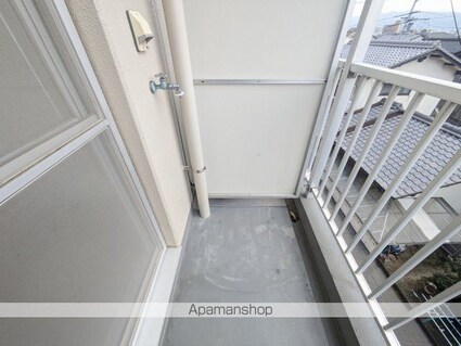 コーポヤマキ　Ｂ棟[1K/17.55m2]のバルコニー