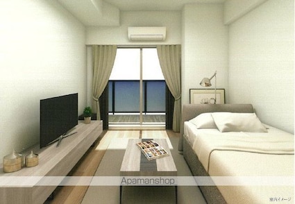 プレサンス太閤通駅前デュプル[1K/21.66m2]のリビング・居間