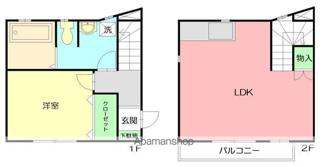 Ansty湘南の間取り写真