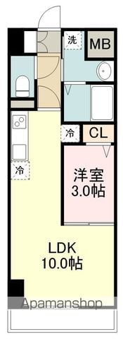 LUANA・AIR・RESIDENCE錦町の間取り写真