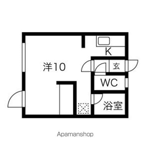 アップルハイツの間取り写真