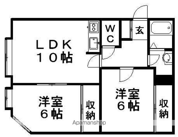 SHU RESIDENCE菊水の間取り写真