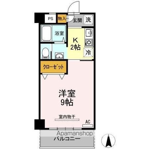植田コーポの間取り写真