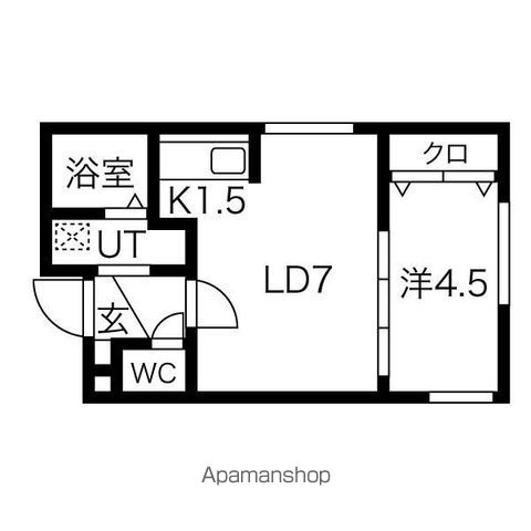 メトロ南平岸駅前の間取り写真
