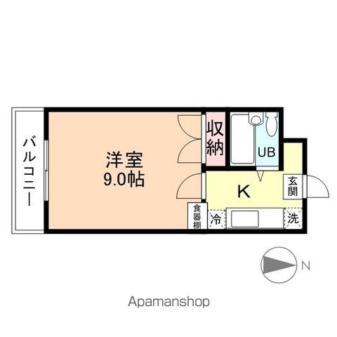 コーポレーション泉町の間取り写真