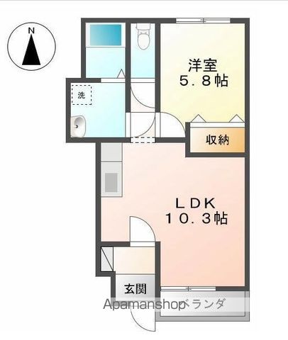 ロイヤルハイツおくらの間取り写真