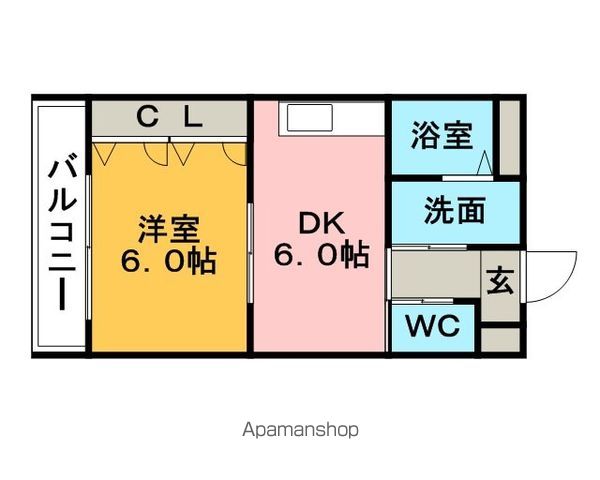 【ロックフィル安武の間取り】