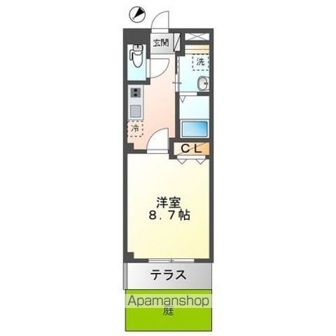DENSHII平井の間取り写真