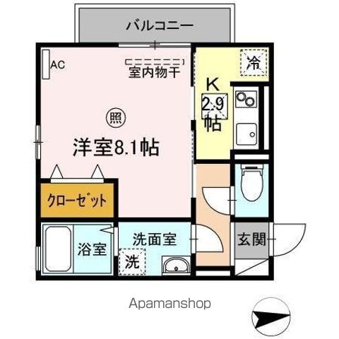 アウローラYの間取り写真
