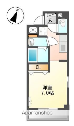ビブレ東林間の間取り写真