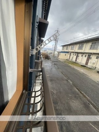 滋賀県長浜市長田町[2DK/41.4m2]のバルコニー