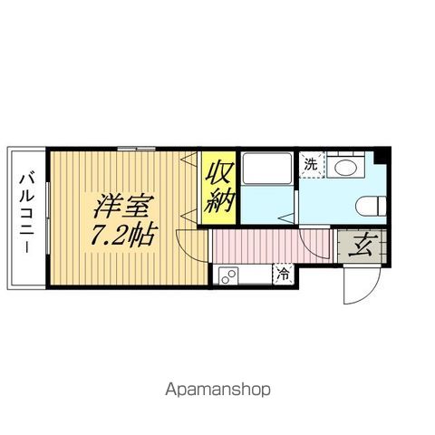 千葉市花見川区幕張町のマンションの間取り