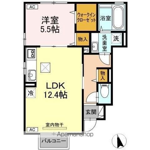 アリエッタ秋根IIの間取り写真
