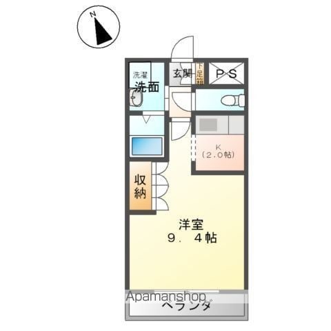 グレースワン松下の間取り写真