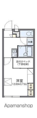 【レオパレスＣＨＡＲＭＡＮＴの間取り】