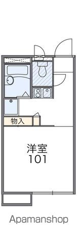 レオパレス晴雅の間取り写真