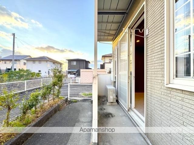 ラッフルズ　ティファニー[2DK/48.28m2]のバルコニー