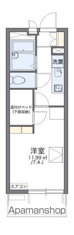 レオパレスアストライアの間取り写真