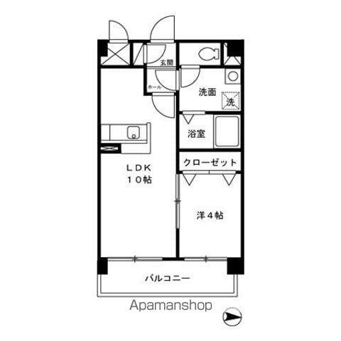 【スカイシャトレ原町の間取り】