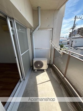 スクエアーガーデン三条[1R/23.1m2]のバルコニー