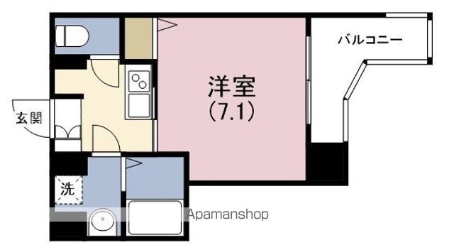 プランドール大手前レジデンスの間取り写真