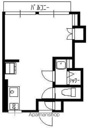 ＴＯＫＩＷＡ３２[1R/25.28m2]の間取図