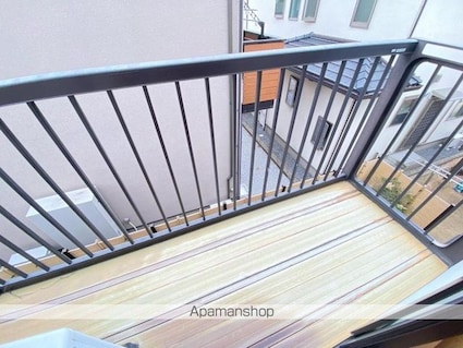 ハーモニー松縄[2DK/38.92m2]のバルコニー