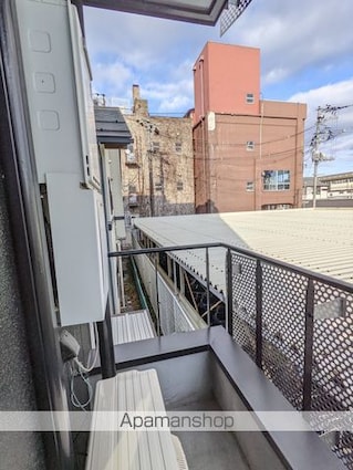 ラ・ガール[1K/28.75m2]のバルコニー