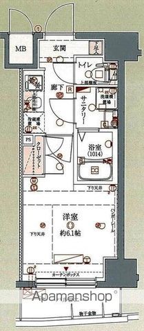 クレヴィスタ横浜新子安の間取り