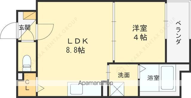 LIX大和田駅前の間取り写真